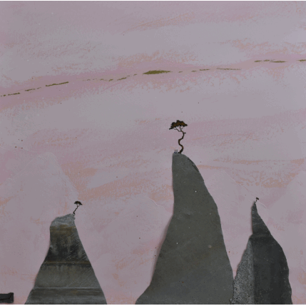 Painting Saisir by Lemonnier  | Painting Subject matter Acrylic, Zinc Landscapes
