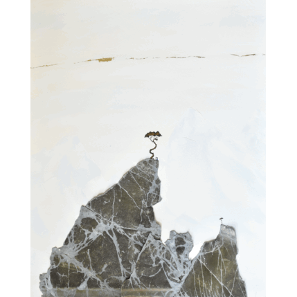 Painting Observer les détails by Lemonnier  | Painting Subject matter Acrylic, Zinc Landscapes