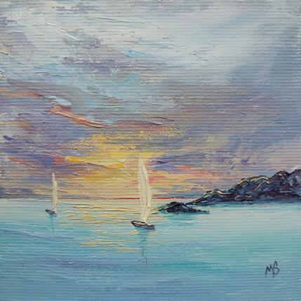 Painting Meilleur souvenir d'été by Blandin Magali | Painting Figurative Oil Landscapes