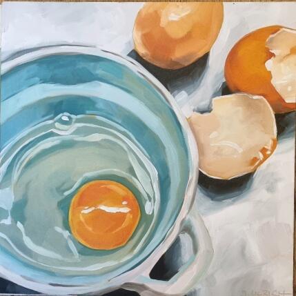 Painting Breakfast Alchemy by Ulrich Julia | Painting Figurative Oil