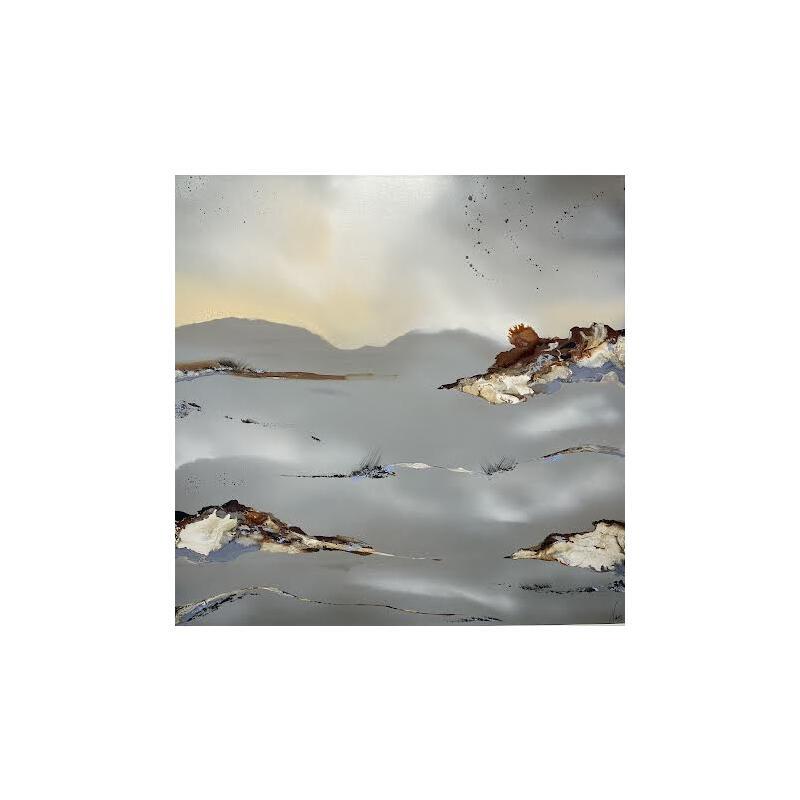 Peinture 954 par Naen | Tableau Abstrait Acrylique, Encre