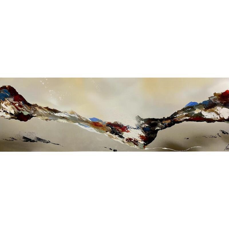 Peinture 949 par Naen | Tableau Abstrait Acrylique, Encre