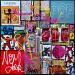 Painting POP NY by Costa Sophie | Painting Pop-art Acrylic Gluing Upcycling