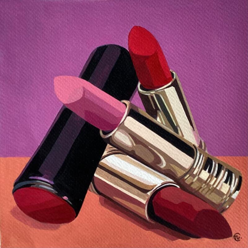 Painting Lequel tu préfères ? by Colin Véronique | Painting Figurative Acrylic Life style, Mode, Pop icons, Still-life