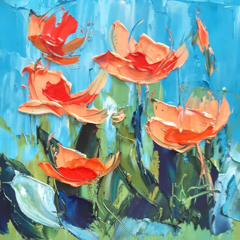 Painting ECULLY by Laura Rose | Painting Figurative Oil Nature