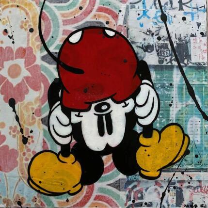 Painting  a l'envers ! by Marie G.  | Painting Pop-art Acrylic, Gluing, Wood Pop icons