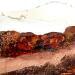 Painting 2401 Moka mousse by Depaire Silvia | Painting Abstract Landscapes Minimalist Acrylic