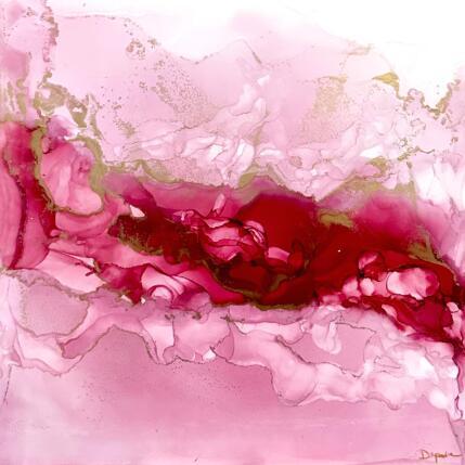 Painting 990  Poésie florale by Depaire Silvia | Painting Abstract Acrylic Landscapes, Minimalist