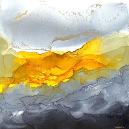 Painting 2425  Poésie florale by Depaire Silvia | Painting Abstract Acrylic Black & White, Landscapes, Minimalist