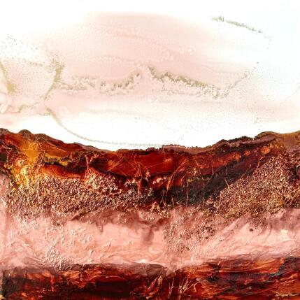 Painting 2435 Moka mousse by Depaire Silvia | Painting Abstract Acrylic Landscapes, Marine, Minimalist