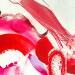 Painting You're the One by Cressanne | Painting Figurative Nude Graffiti Acrylic Gluing Textile Sand