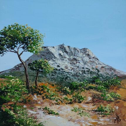 Painting Sur les terres de Cézanne by Blandin Magali | Painting Figurative Oil Landscapes, Pop icons