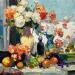 Painting No Bountiful Harmony  by Xanlar | Painting Impressionism Nature Still-life Oil