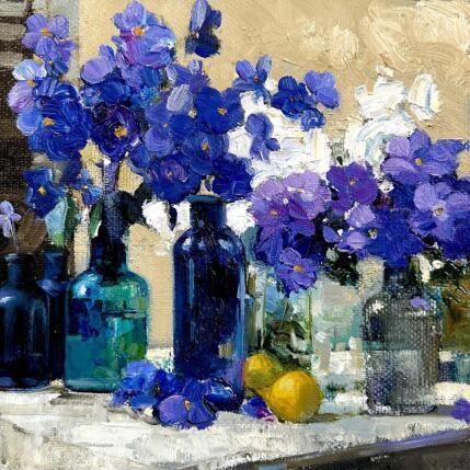 Painting A Cool Elegance  by Xanlar | Painting Impressionism Oil Life style, Still-life