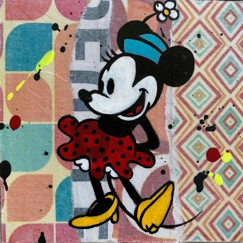 Painting Minnie vintage by Marie G.  | Painting