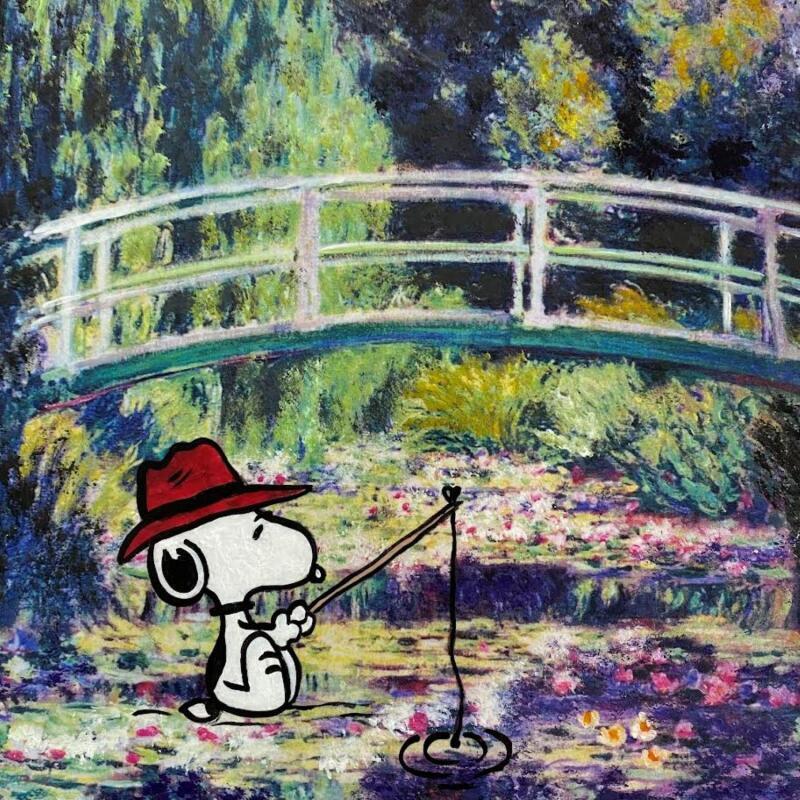 Painting Un dimanche chez Monet by Marie G.  | Painting