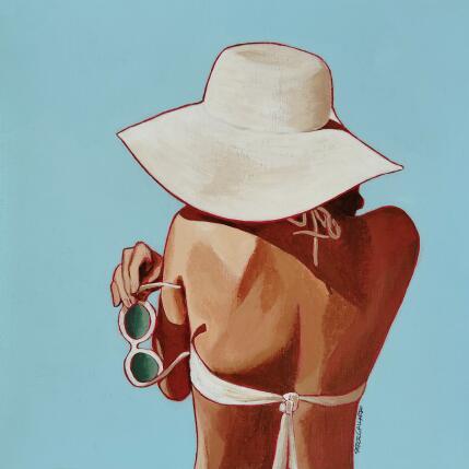 Painting Pénélope à Ramatuelle by Gallardo Serge | Painting Figurative Acrylic Life style, Pop icons