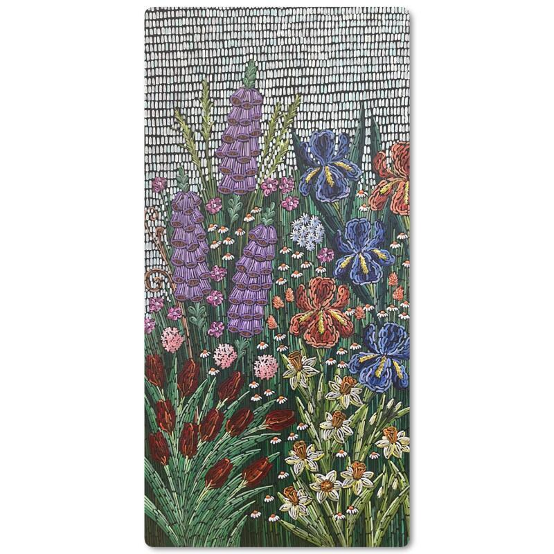 Peinture Spring garden 1 par Dmitrieva Daria | Tableau Impressionnisme Acrylique Nature