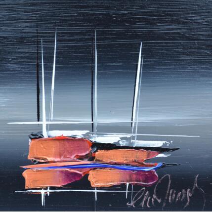 Painting L'INSOLITE by Munsch Eric | Painting Figurative Acrylic, Oil Marine