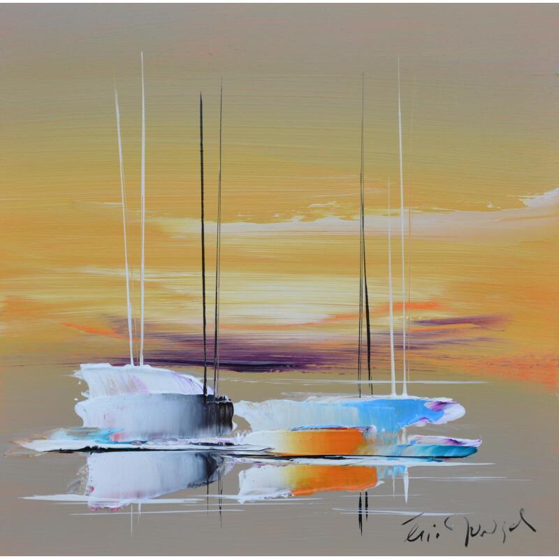 Peinture Lumière d'été par Munsch Eric | Tableau Figuratif Acrylique, Huile Marine