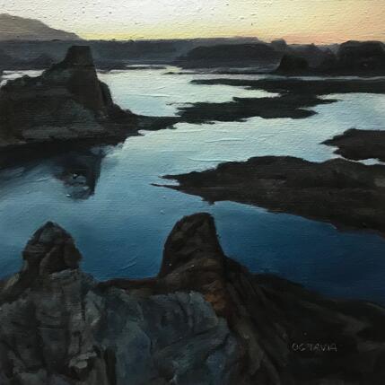 Painting paysage marin 5 by Sellier Octavia | Painting  Pop icons
