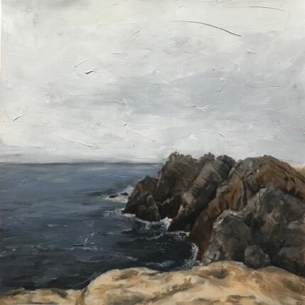 Painting Paysage marin 1 by Sellier Octavia | Painting Figurative Oil