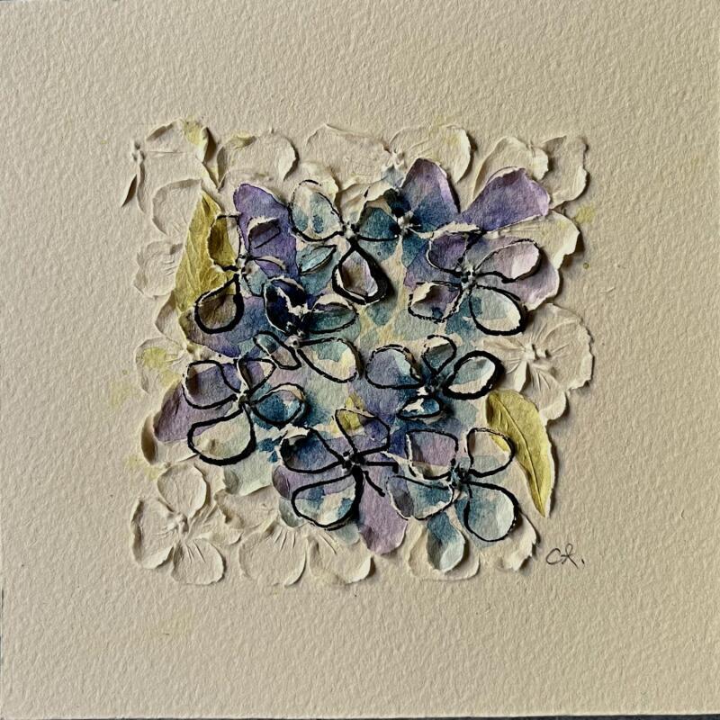 Painting Bel Alexandre by Caitrin Alexandre | Painting Figurative Paper, Watercolor Landscapes, Minimalist, Nature