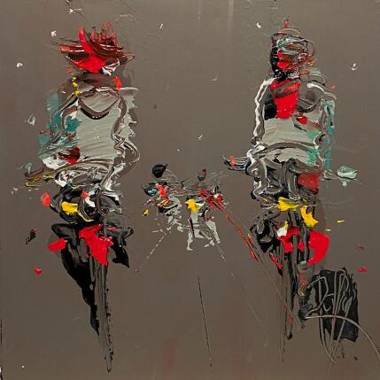 Painting Balade by Raffin Christian | Painting Figurative Oil Life style