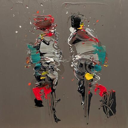 Painting Plaisir by Raffin Christian | Painting Figurative Oil Life style