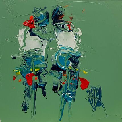 Painting Tout Contre by Raffin Christian | Painting Figurative Oil Life style