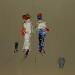 Painting Main Dans Ta Main by Raffin Christian | Painting Figurative Life style Oil