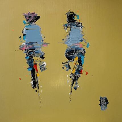 Painting Passion by Raffin Christian | Painting Figurative Oil Life style