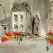 Painting Tours by Raffin Christian | Painting Figurative Urban Oil