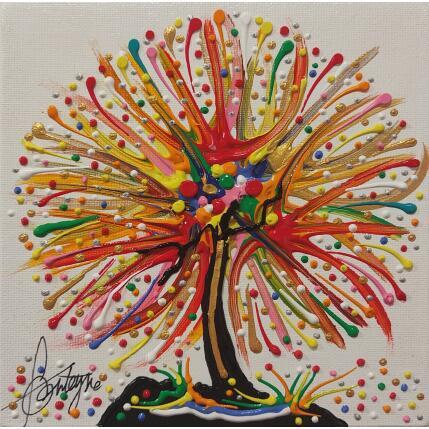 Peinture La passion colorée par Fonteyne David | Tableau Figuratif Acrylique Nature