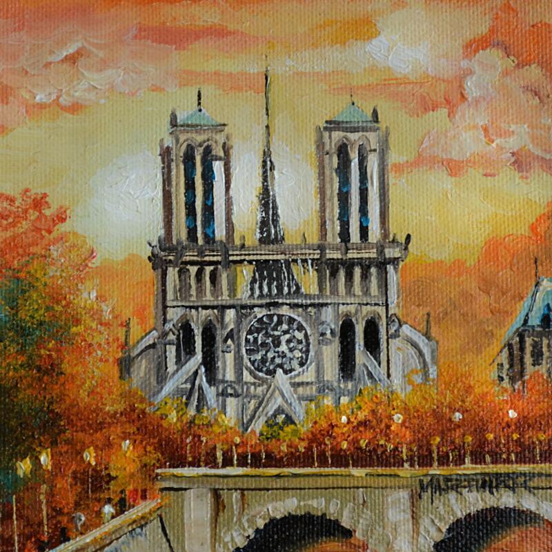Painting CREPUSCULO by Rodriguez Rio Martin | Painting Realism Oil Urban