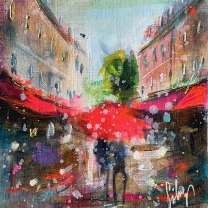 Painting Lovely weekend to Paris by Solveiga | Painting  Acrylic