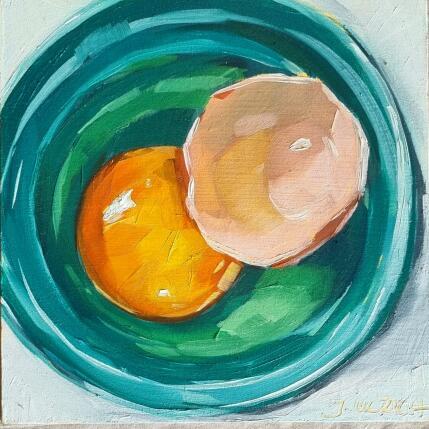 Painting Craddle of Beginning by Ulrich Julia | Painting Figurative Oil