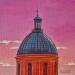 Painting Les bords de la Garonne by Emma Fischer | Painting Realism Acrylic