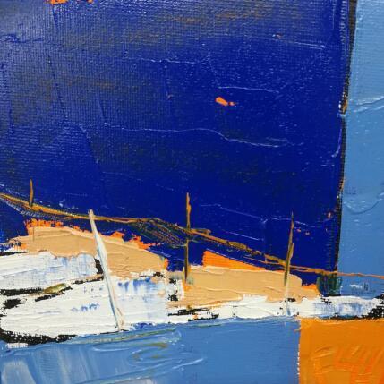 Painting COULEURS D'ICI by L'huillier Françis | Painting Abstract Oil Landscapes