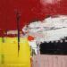 Painting PERSPECTIVE DES PLANS by L'huillier Françis | Painting Abstract Landscapes Oil