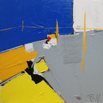 Painting SUGGERER L'ESPACE by L'huillier Françis | Painting Abstract Oil Landscapes, Pop icons