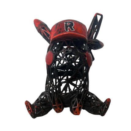 Sculpture TEAM ROCKET PIKACHU CAP by Mikhel Julien | Sculpture Pop-art Graffiti, Resin