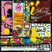 Painting Tribute to Keith Haring II by Costa Sophie | Painting Pop-art Pop icons Acrylic Gluing Upcycling