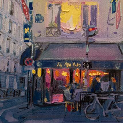 Painting After by Fran Sosa | Painting Figurative Oil Architecture, Landscapes, Pop icons, Urban