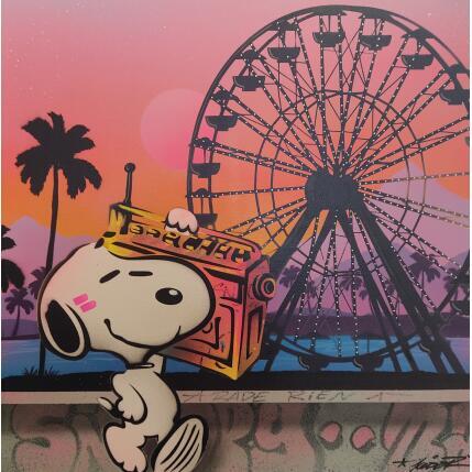 Painting Music tropical by Kedarone | Painting Pop-art Acrylic, Graffiti Pop icons