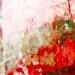 Painting JARDIN D'HIVER by Sablyne | Painting Raw art Life style Nature Wood Cardboard Acrylic Gluing Ink Pastel Gold leaf Upcycling Paper Pigments