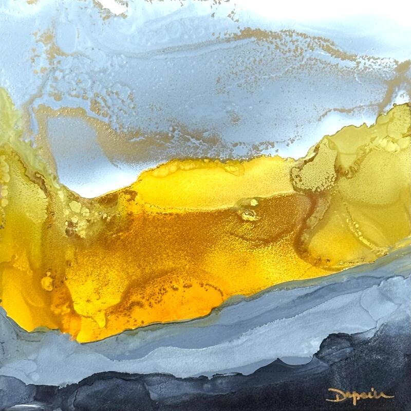 Painting 2390 Poésie Florale  by Depaire Silvia | Painting Abstract Acrylic Landscapes, Marine, Minimalist