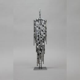 Sculpture SA02-50CM-ACIER-MANFRED-HELLWEGER by Manfred Hellweger | Sculpture