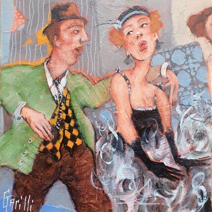 Painting la belle et son amoureux.  by Garilli Nicole | Painting Figurative Acrylic Life style, Pop icons