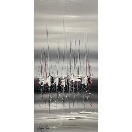 Painting Si paisible by Fonteyne David | Painting Figurative Acrylic